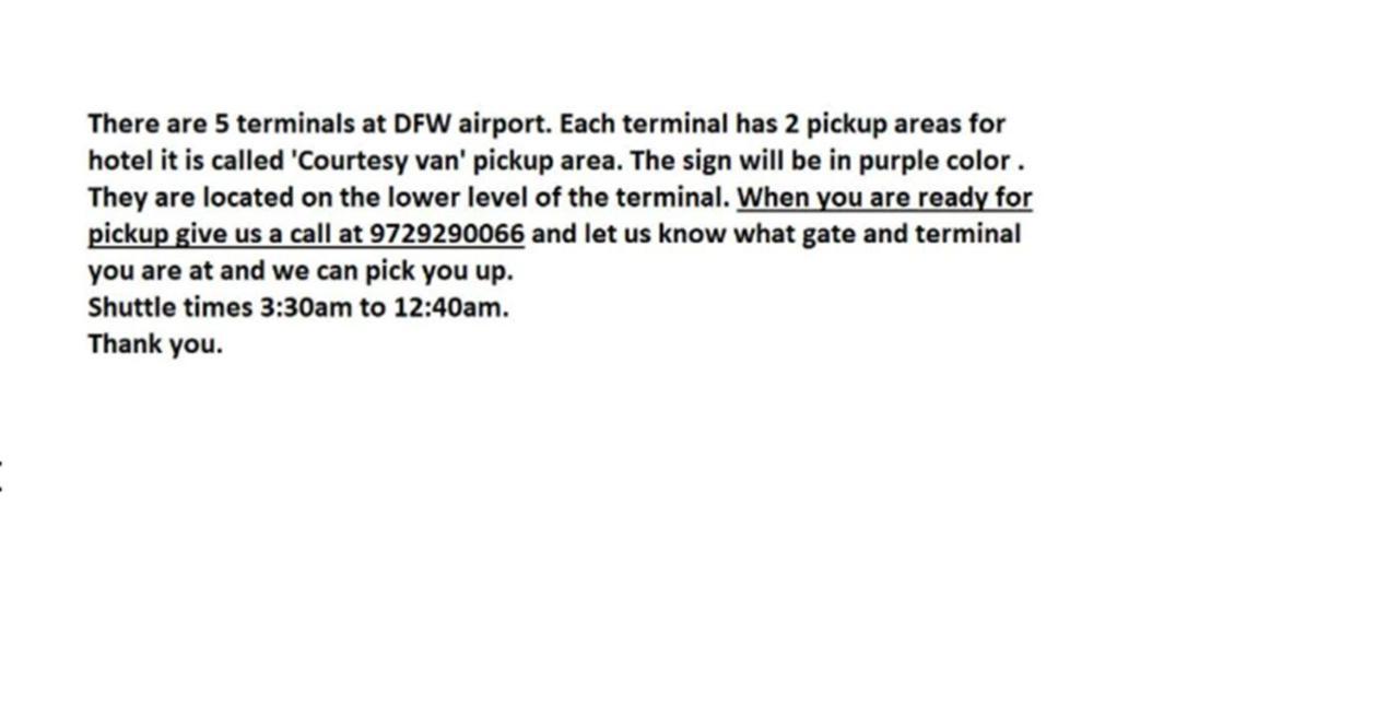 Quality Inn Dfw Airport North - Irving Luaran gambar